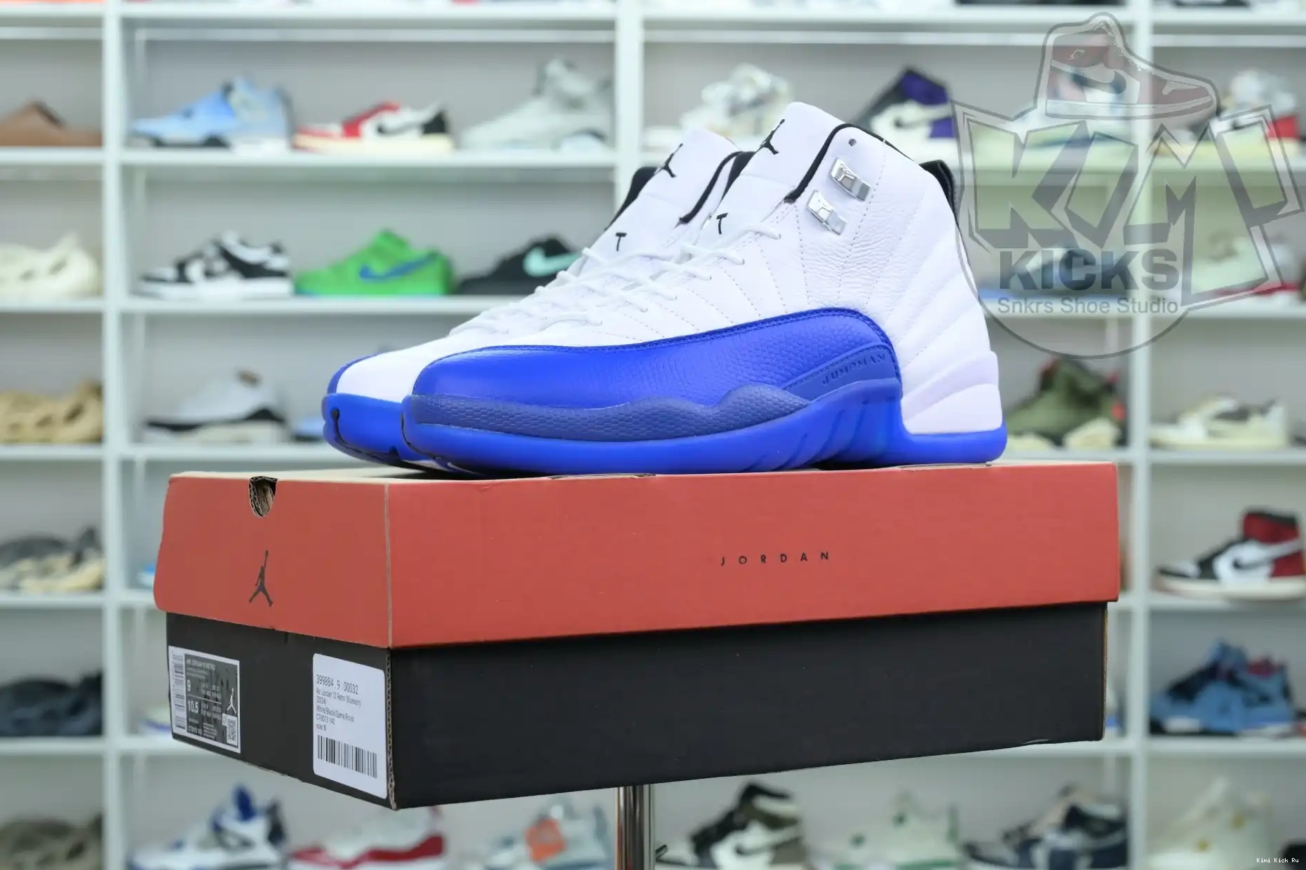 12 Air Jordan Retro'Blueberry'(2024) Kimikick 0720